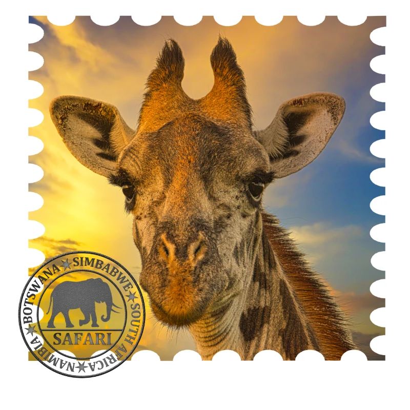 Giraffe in Kenia