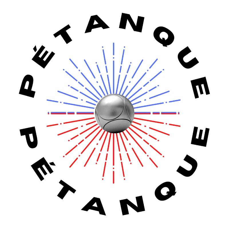 Boule petanque stern hell