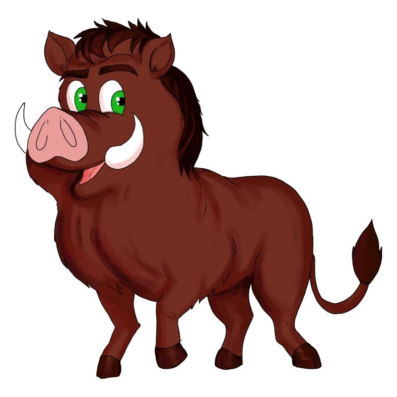 sanglier amical