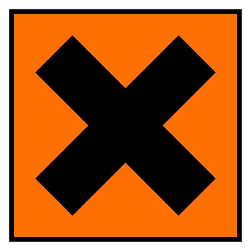 symbol harmful cross