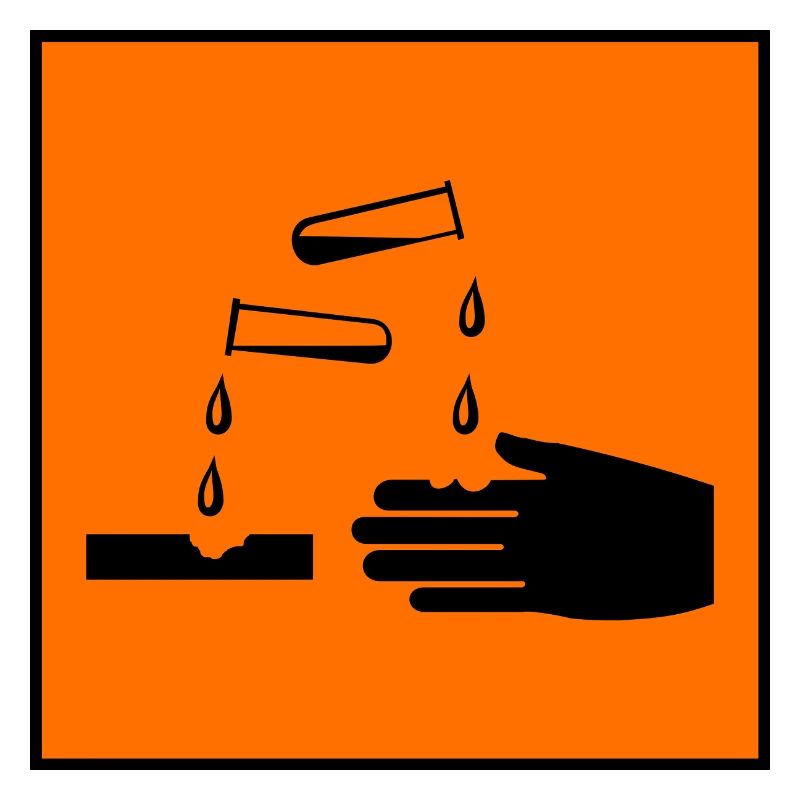 Caustic symbol