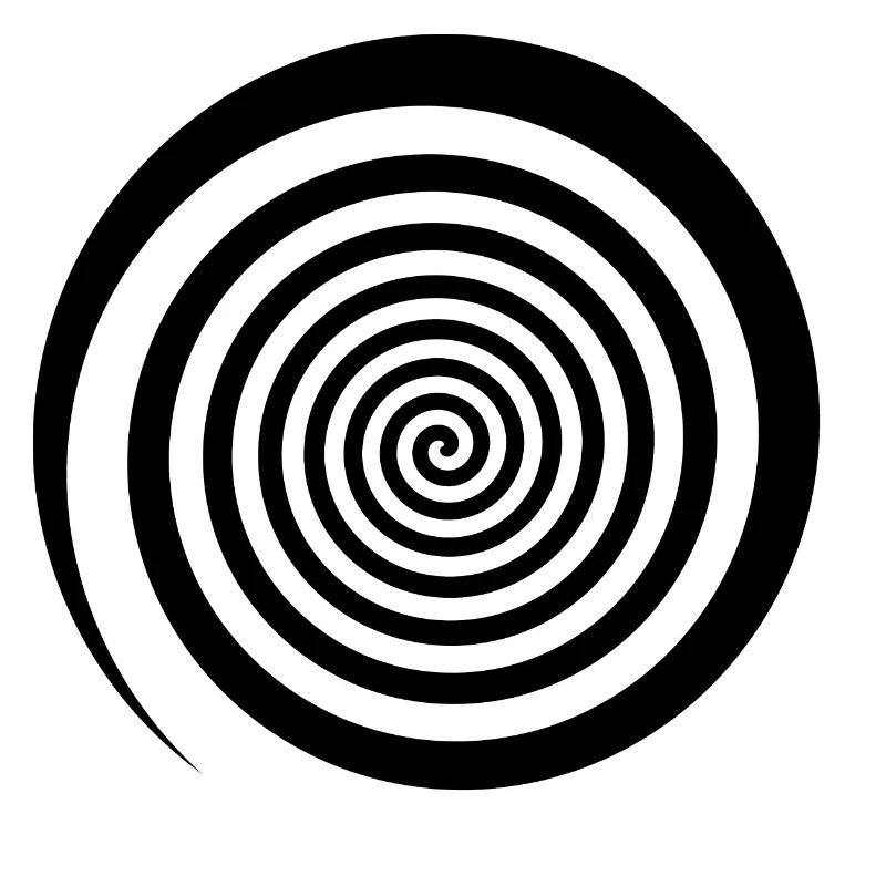 Spirale - Immobile en blanc