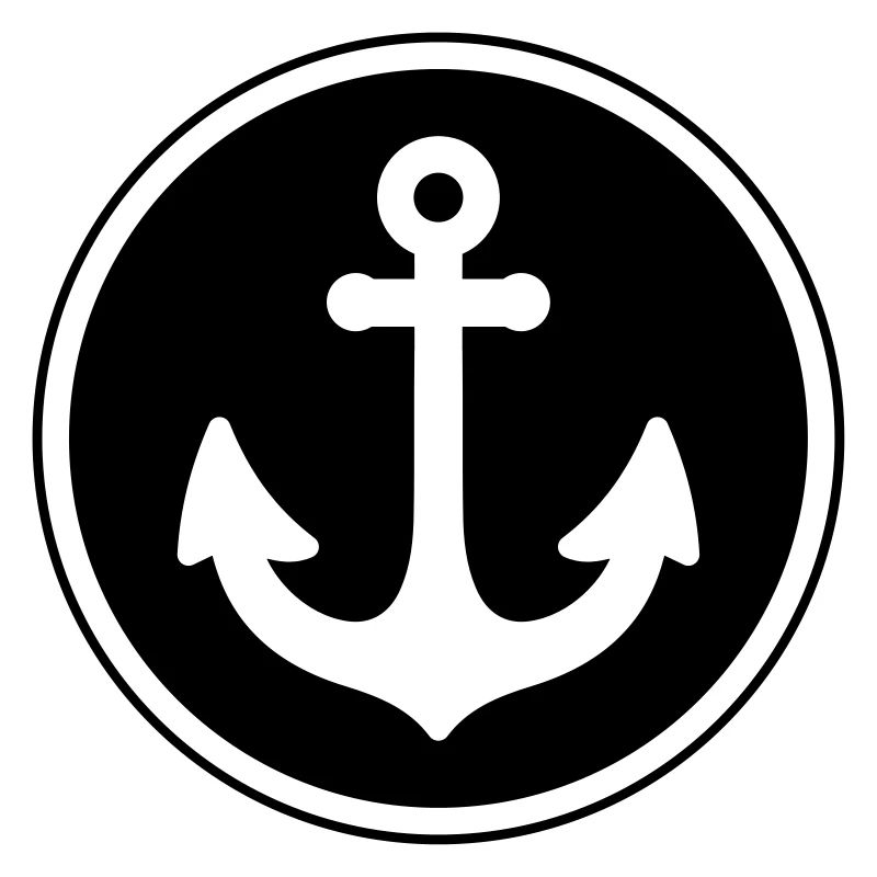 anker symbole icon cercle