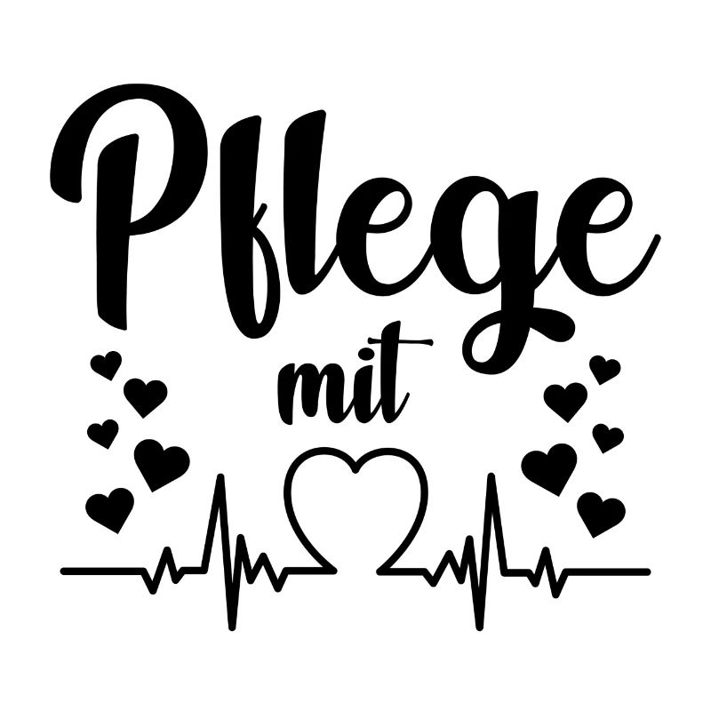 Puls Pflege mit Krankenschwester Krankenhaus