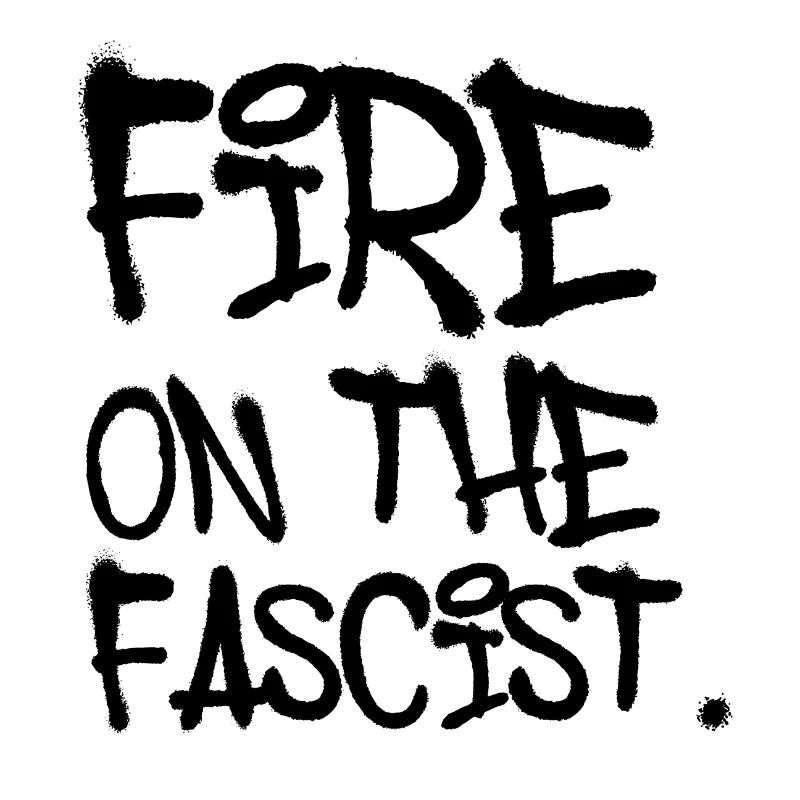 Incendie sur le fasciste