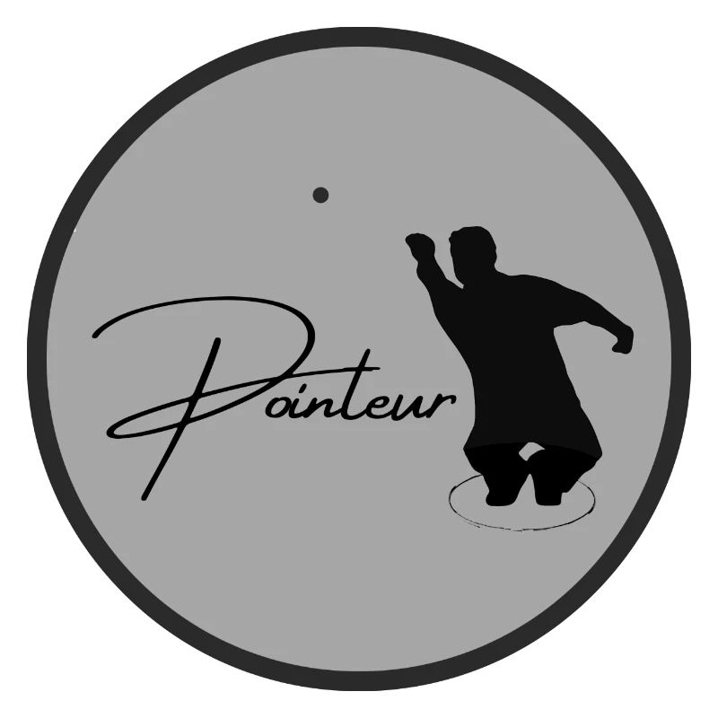 Boule Logo Silhouette Pointeur