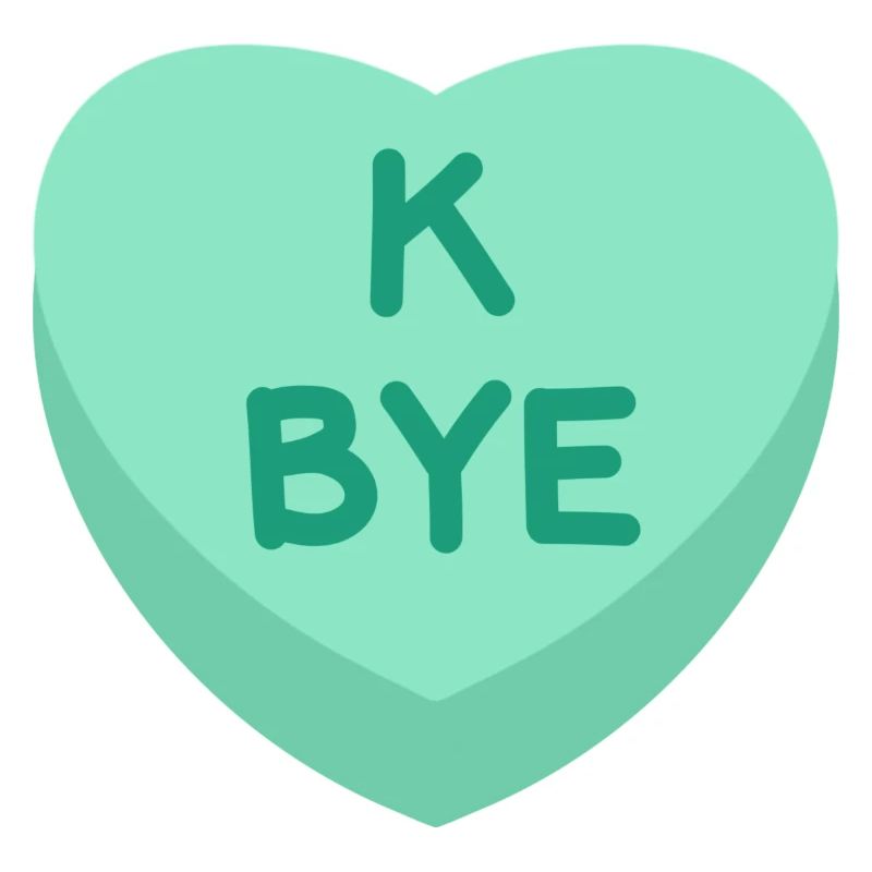 K BYE Herz Candy/Herz Süßigkeiten