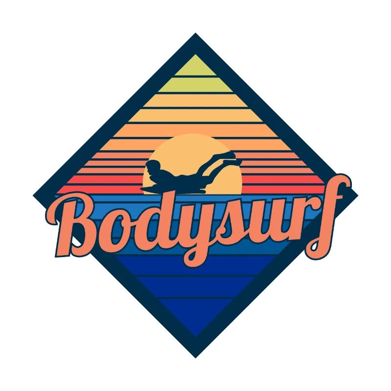 Bodysurf Bodyboarding Bodysurfer Funny Gift