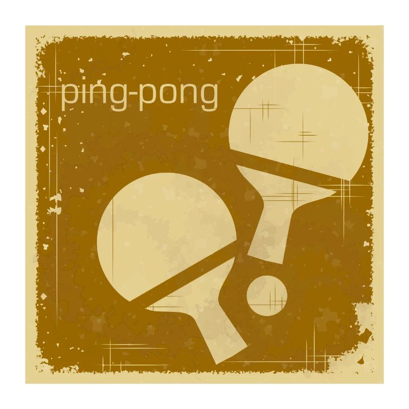 Vintage Ping Pong Ping