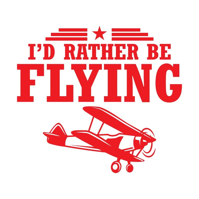 Flying Pilot Aviation Gift Airplane