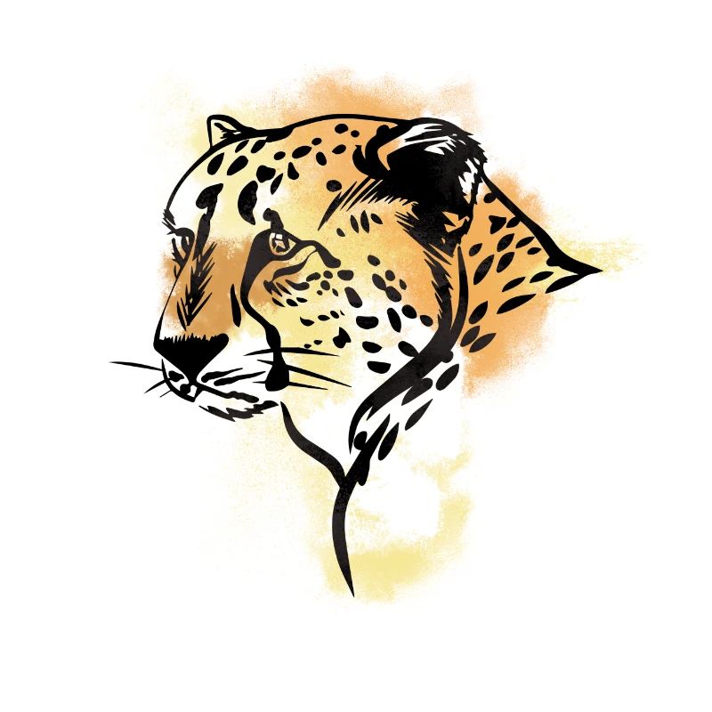 Leopard afrikanischen Tiere