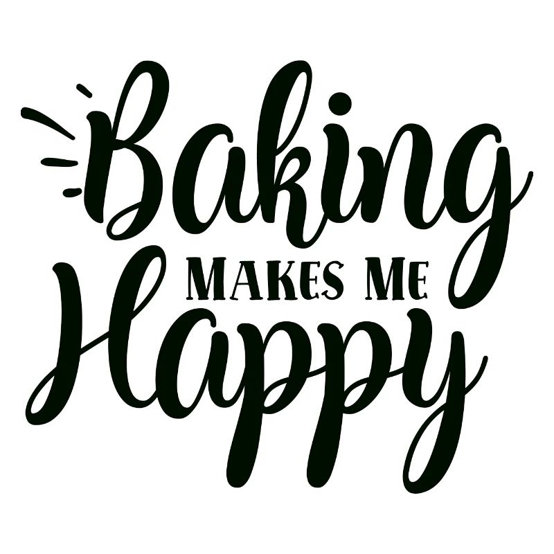 Backen macht mich glücklich