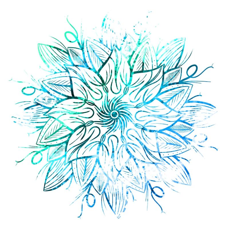 Mandala - Blue