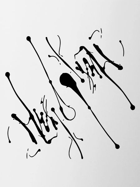 Abstract splash