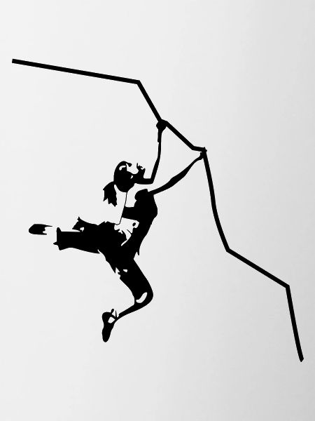 Femme dans le mur