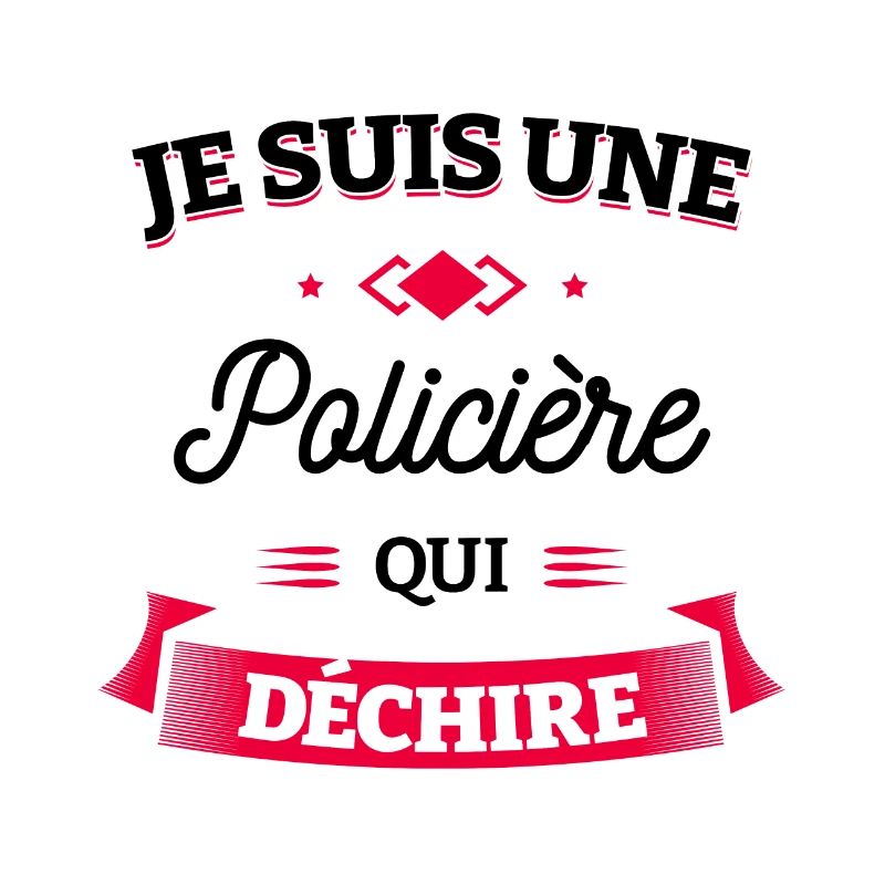 POLICIÈRE QUI DÉCHIRE