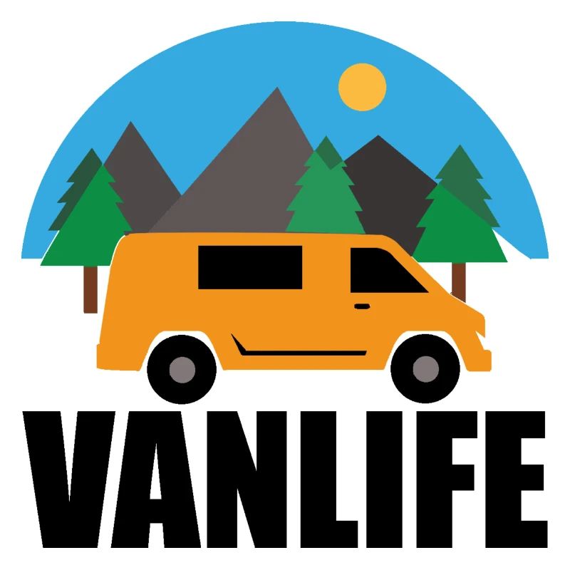 VAN LIFE - Berg - VAN Orange
