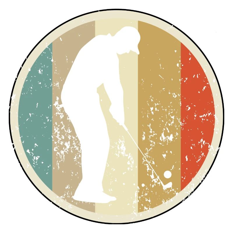 Abschlag Golfspieler Golfer