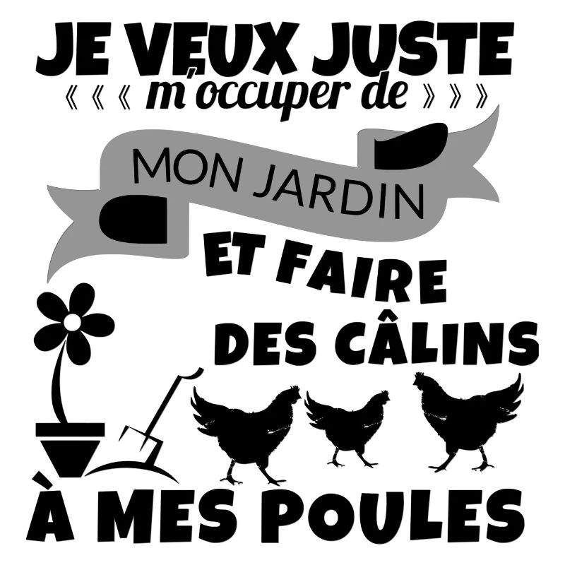 Mon Jardin et mes poules Cadeau