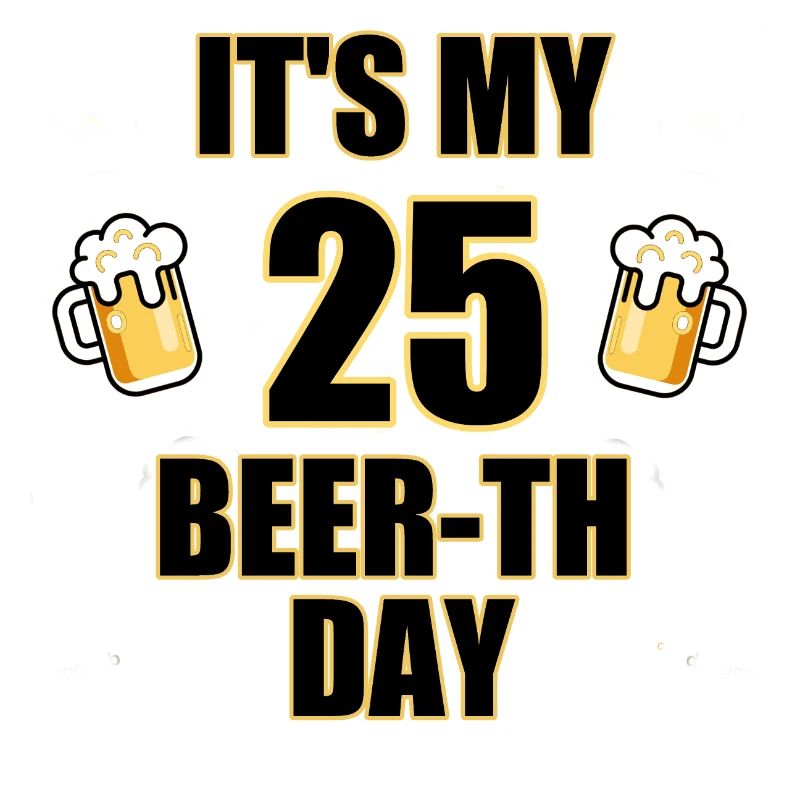 25. Geburtstag Geschenk