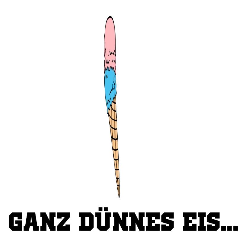 Ganz dünnes Eis