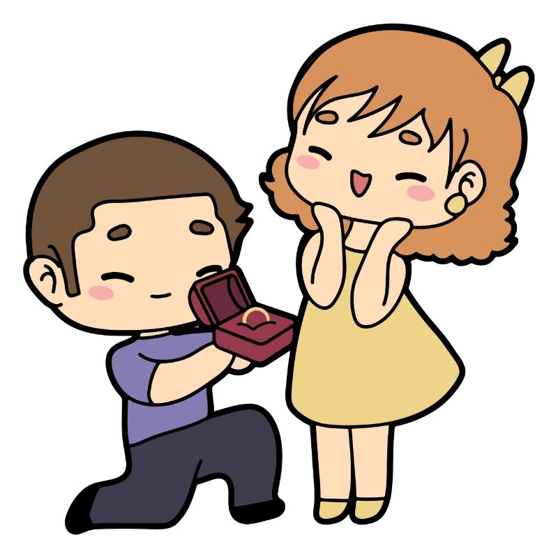 Demande en mariage