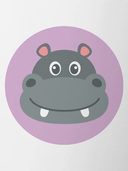 Hippo Nilpferd Kopf