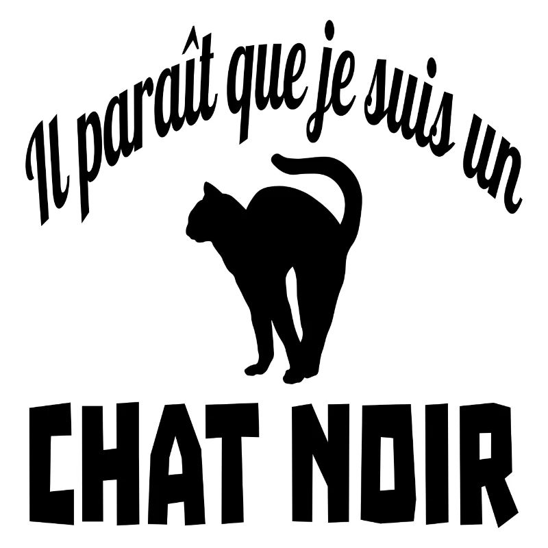 il paraît que je suis un chat noir