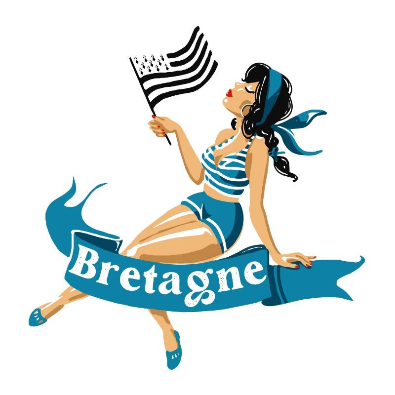 pin up Bretonne