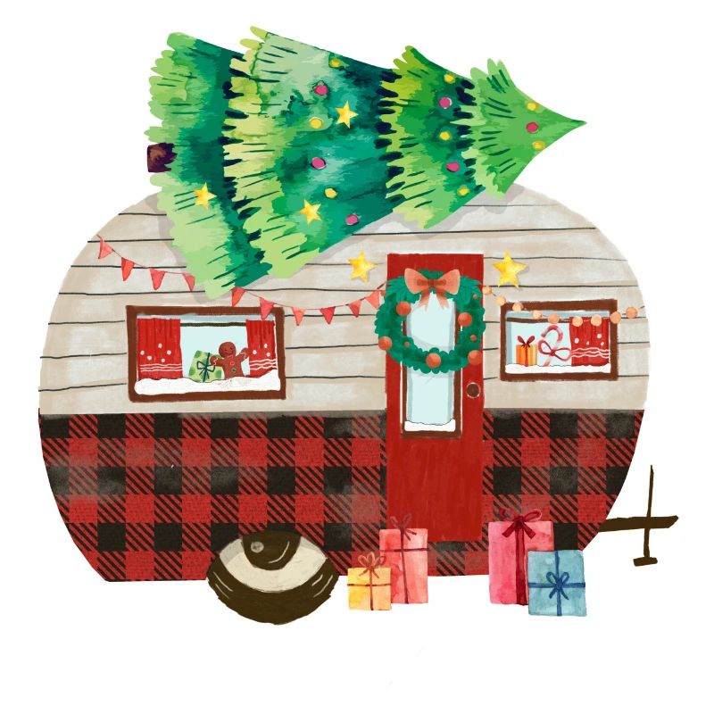 Fun Camping Noël Camping Caravane