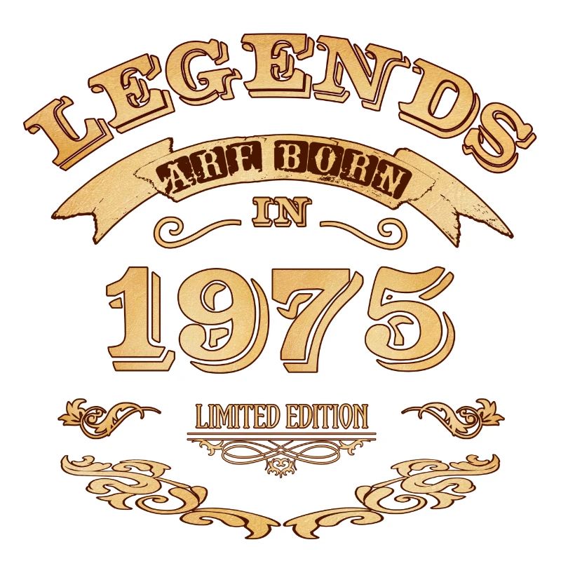 Legenden wurden 1975 geboren