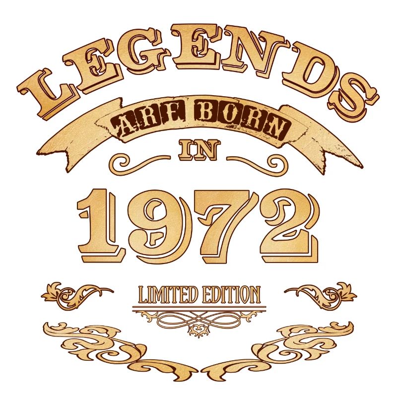 Legenden wurden 1972 geboren