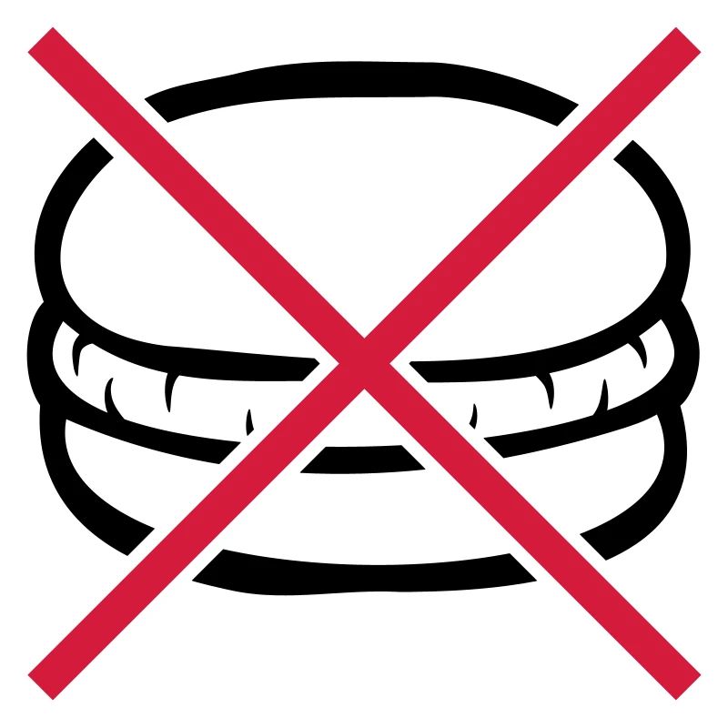 Verboten Burger essen