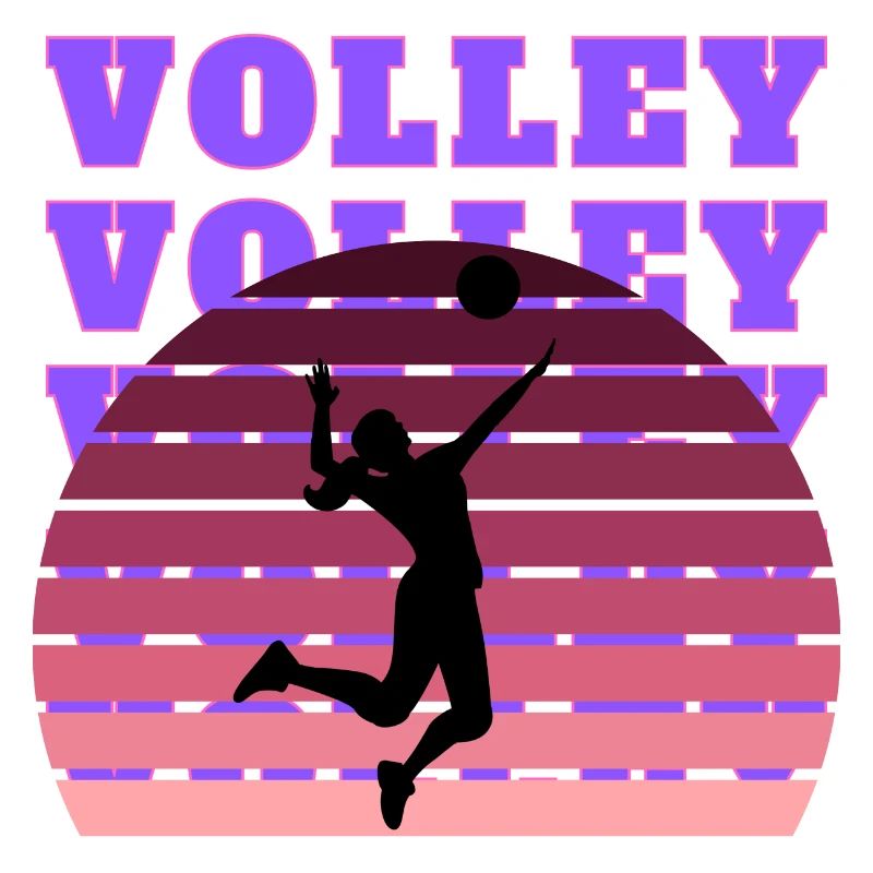 VOLLEY VOLLEY VIOLET JOUEUSE SMASH