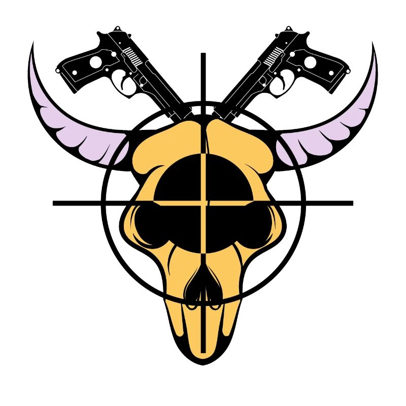 Buffalo Skull - Arme dirigée vers la cible