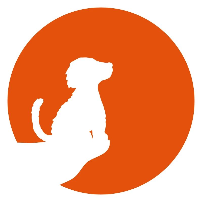 Seated Dog Cliff Moon