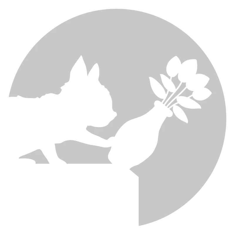 Falling flower vase cheeky cat