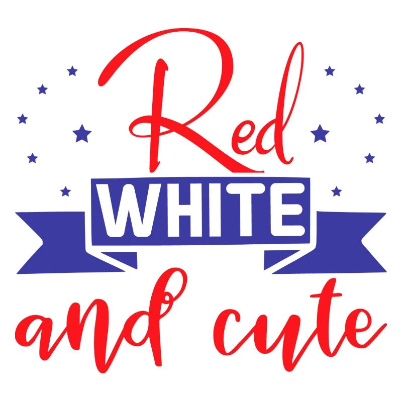 Rouge Blanc et mignon