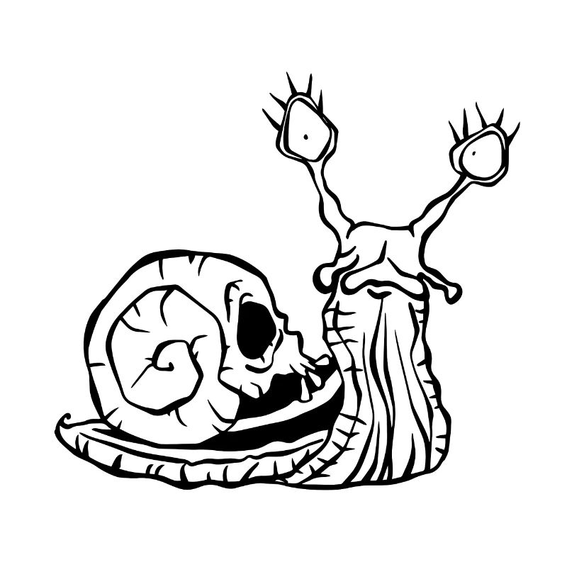 Scary Snail