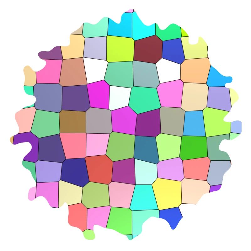 Buntes geometrisches Muster