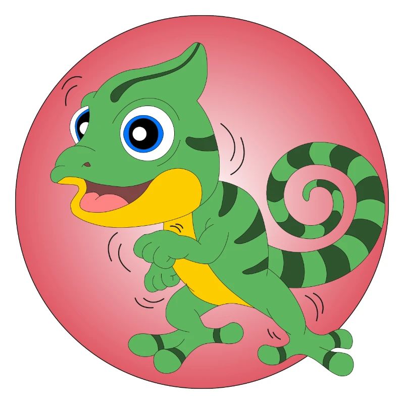 Lézard dansant