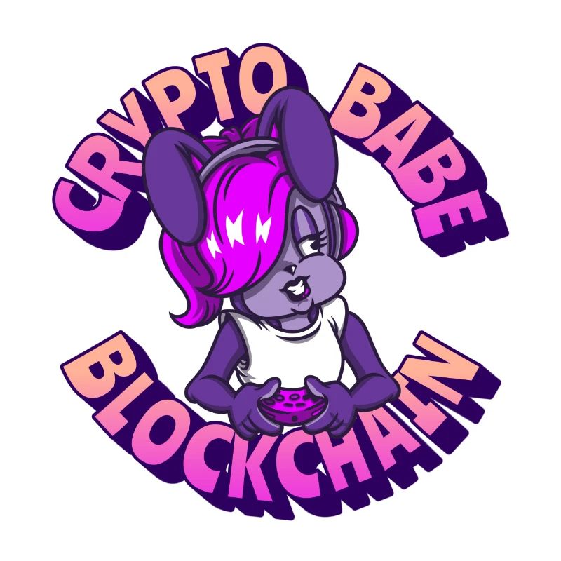 Crypto Babe Blockchain transparent