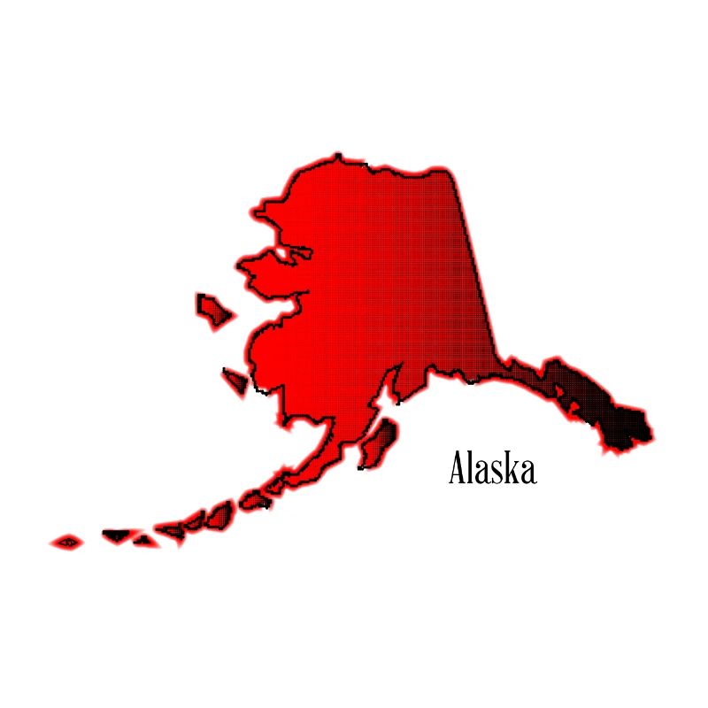 Alaska en demi-teinte