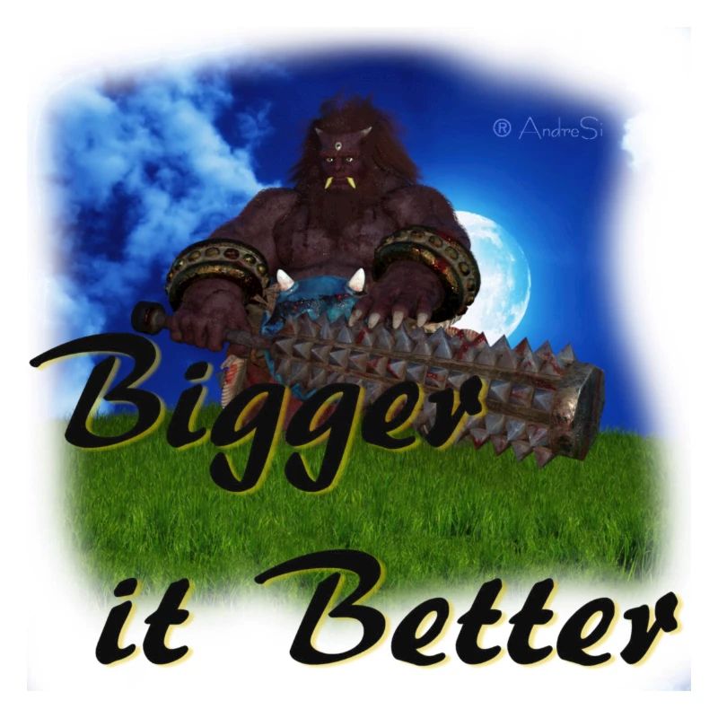 Bigger it Better - Oni Krieger Charakter