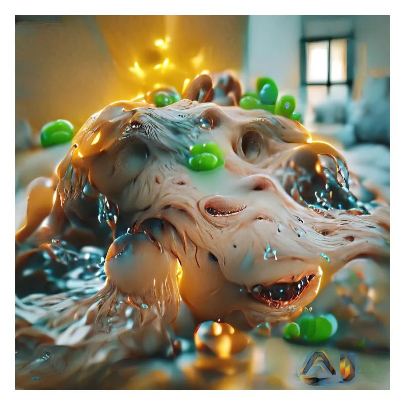 A walk through the robot mind: Goop Monster
