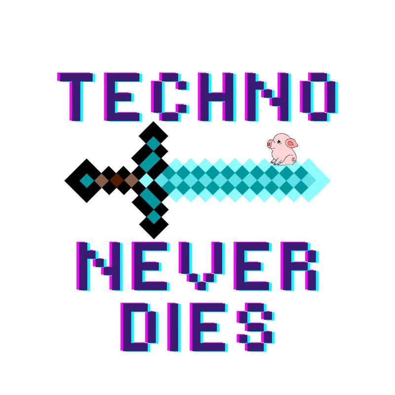 Techno Never Dies - Design