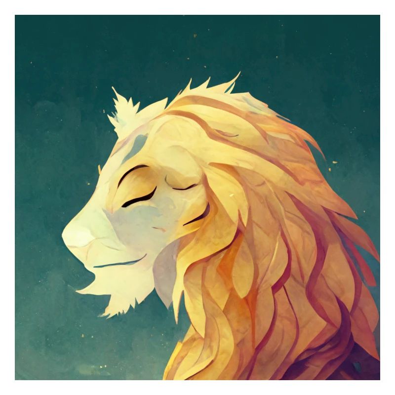 Tête de lion
