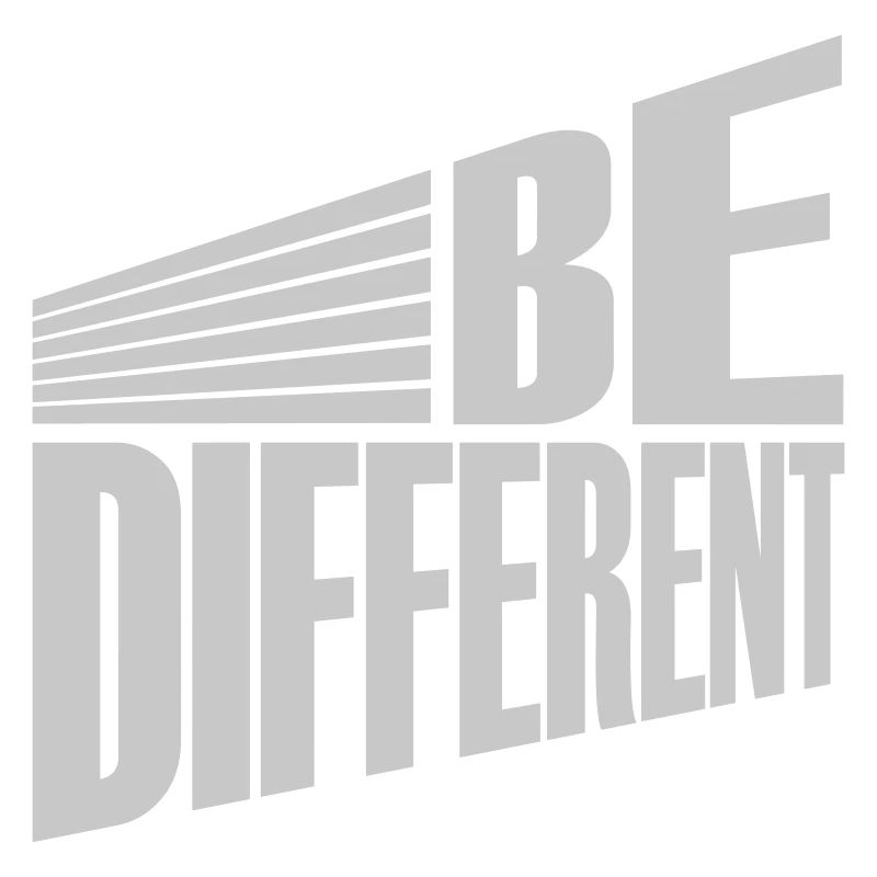 Soyez différent Logo Design