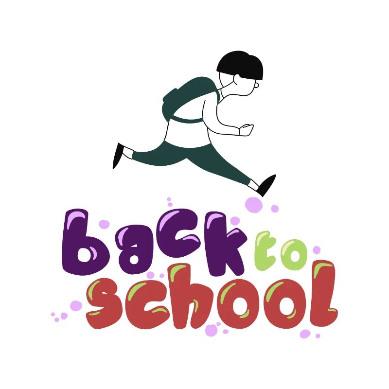 Retour à l'école garçons