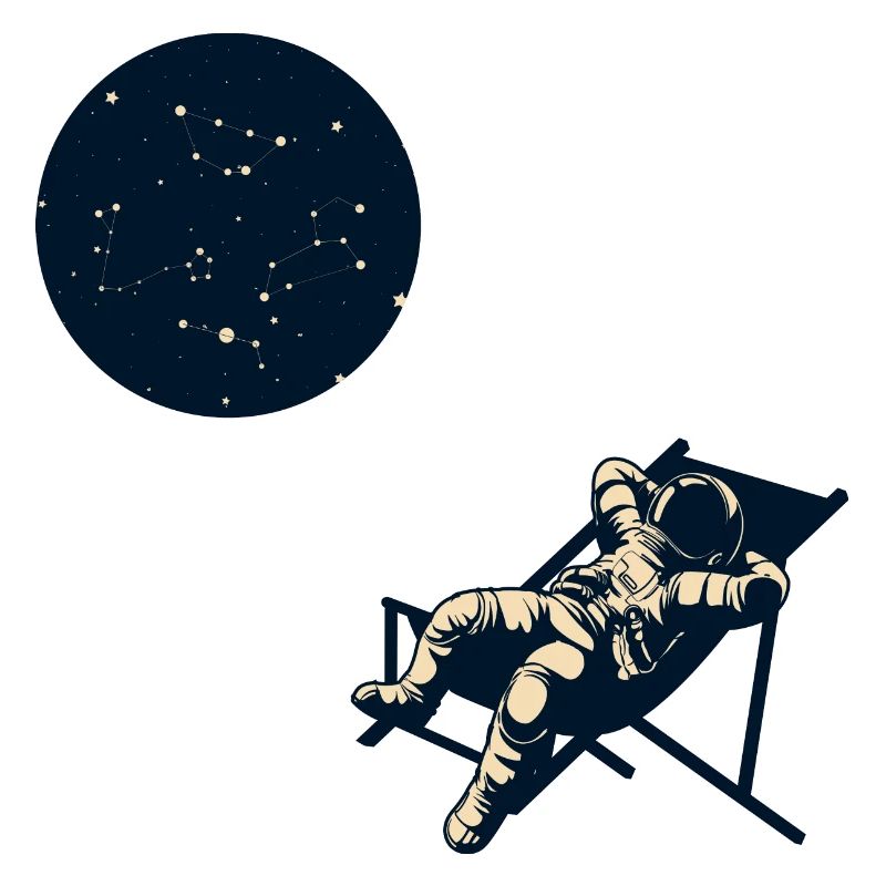astronaute épuisé